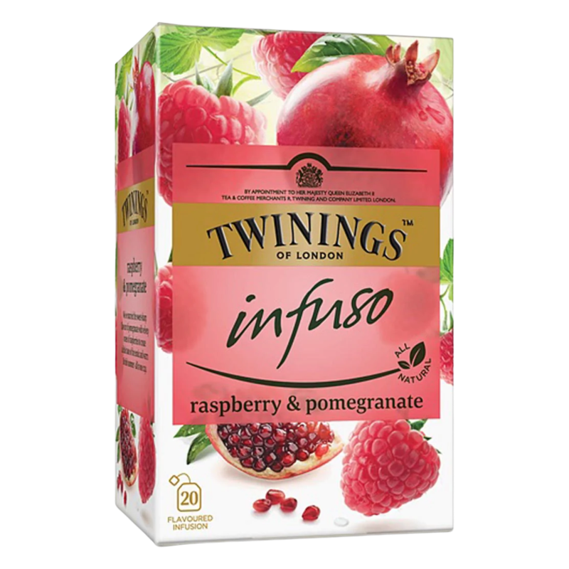Twinings Tea - Raspberry & Pomegranate 20s Teabags | Food